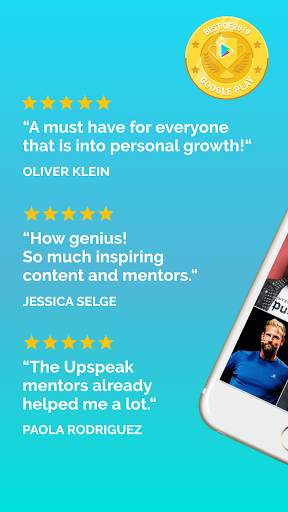 Upspeak - Your Mentor in your ear screenshot 1