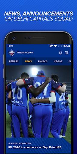 Delhi Capitals Official App screenshot 3