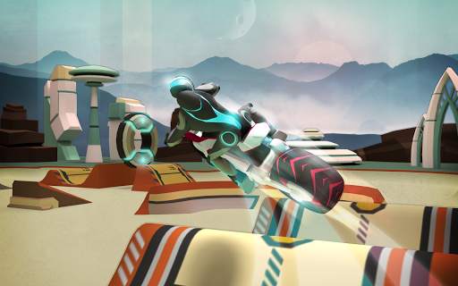 Gravity Rider: Space Bike Race screenshot 14