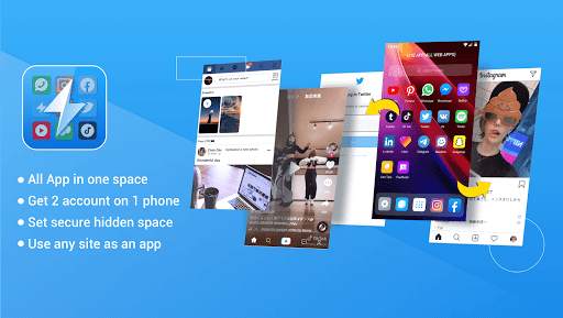 Lite App - All apps in 1, 2 Accounts, Hide Apps screenshot 1