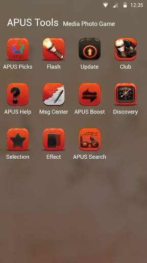 Passionate-APUS Launcher theme screenshot 3