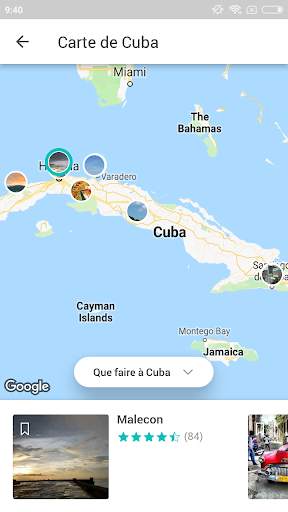Cuba Guide de voyage avec cartes screenshot 5