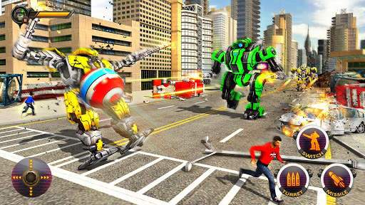 Robot Car Ball Transform Fight screenshot 13