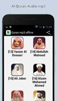 Holy Quran mp3 screenshot 5