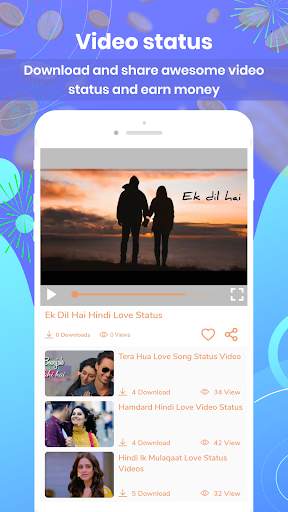 Hindi Video Status For Whatsapp - Win cash screenshot 5