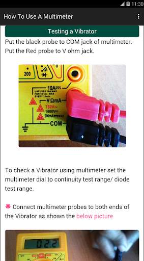 Electrical Tools How To Use A Digital Multimeter скриншот 2