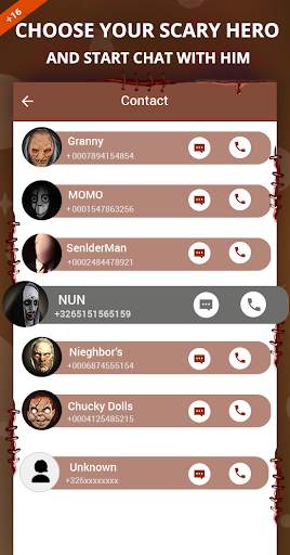 fake chat : granny family calling prank screenshot 3