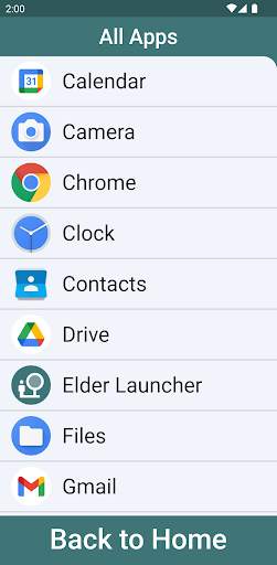 Elder Launcher (Home screen for Seniors) screenshot 3