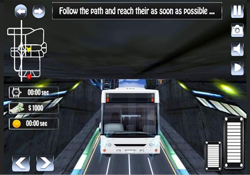 Crazy Coach Advance Coach Bus Speed City Bus screenshot 6