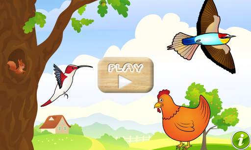 Birds Game for Toddlers Puzzle screenshot 1