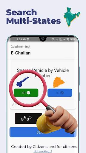 E Challan App: Traffic Fines screenshot 2