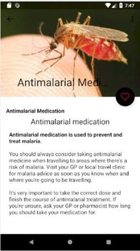 Malaria Treatment - Malaria Treatment Drugs screenshot 2