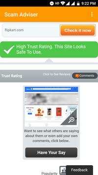 ScamAdviser screenshot 2