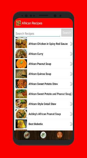 African Best Recipes Offline App screenshot 1