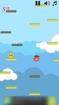 Angry Ninja Jumping Bird screenshot 2
