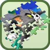 Jigsaw Tom Jerry أيقونة