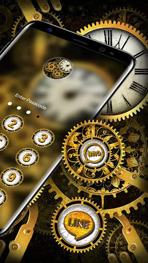 Machine Clock Launcher Theme screenshot 5