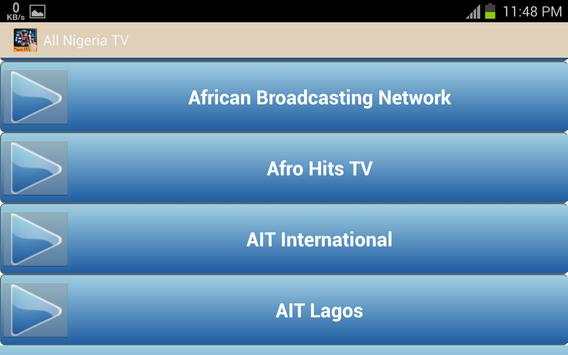 All Nigeria TV Channel स्क्रीनशॉट 5