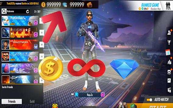 Guide For Free Fire 2020 Arms & Coins & Diamonds screenshot 1