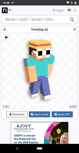 NameMC: The Best Minecraft Skins screenshot 7