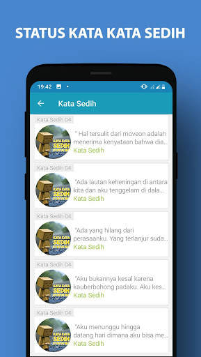 Kata Kata Sedih Status WA screenshot 2