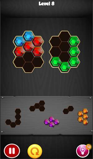 Hexa Block Puzzle King! screenshot 8