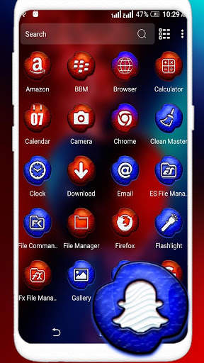 Colorful Apple Launcher Theme screenshot 2