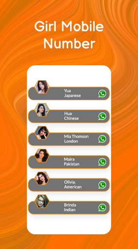 Girls Mobile Number Girl Whatsapp Number-Live Call screenshot 2