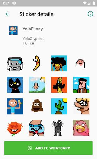 Yolo Stickers for WhatsApp - WAStickerApps screenshot 2