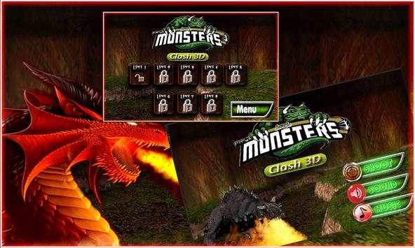 Jungle Monster Clash 3D screenshot 2