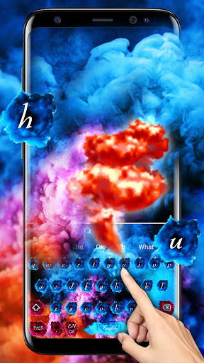 Colorful Smog Keyboard screenshot 2