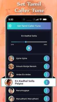 Set Tamil Caller Tune Song screenshot 2