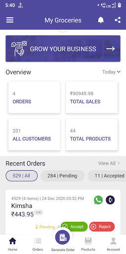 GrocersApp Admin screenshot 2