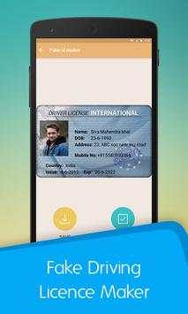 Fake Driving Licence Maker screenshot 3