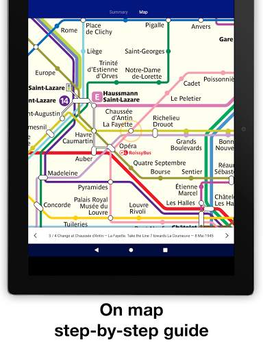Paris Metro – official metro map and train times screenshot 16