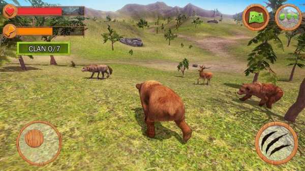 Wild Animals Clan Simulator 3D screenshot 2