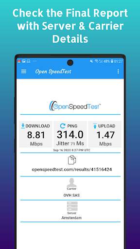 Open Speed Test - Internet & WiFi Speed Check App screenshot 4