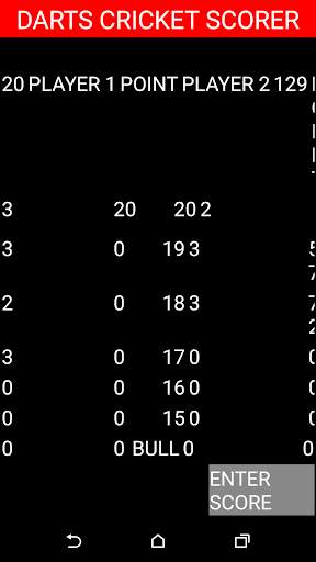 Darts Cricket Scoreboard screenshot 2