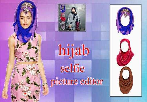 Hijab Selfie Picture Editor screenshot 1
