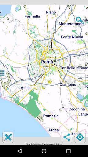 Map of Rome offline screenshot 1