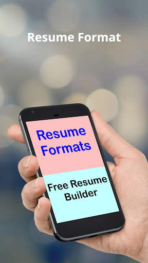 RESUME FORMAT screenshot 1