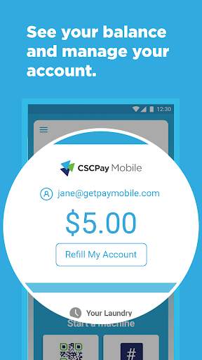 CSCPay Mobile - Coinless Laundry System screenshot 5