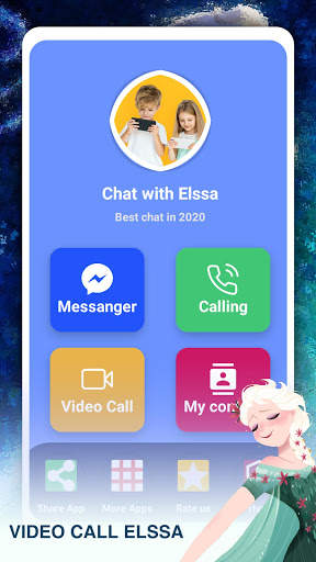 Call Elssa Chat   video call (Simulation) screenshot 4