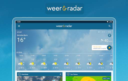 Weer & Radar - regenradar screenshot 14