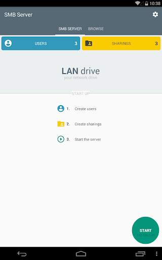 LAN drive - SAMBA Server & Client screenshot 9