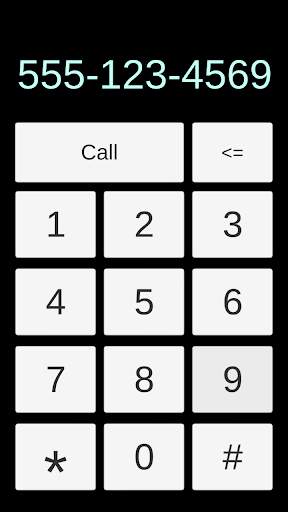 Dialer screenshot 1