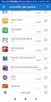 uninstaller app sistem - PRO screenshot 3