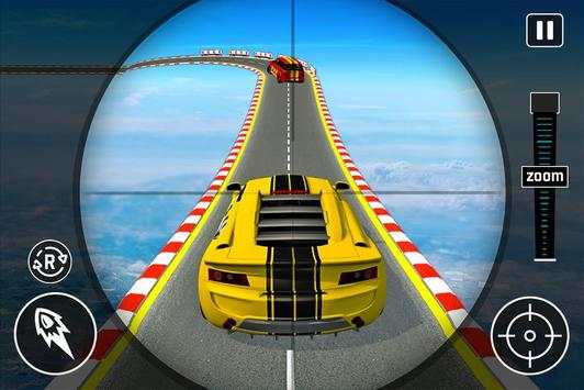 Mega Ramp Car Shooting Strike: Highway Shooter screenshot 9