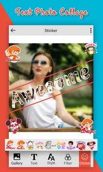 Text Photo Collage Maker screenshot 5