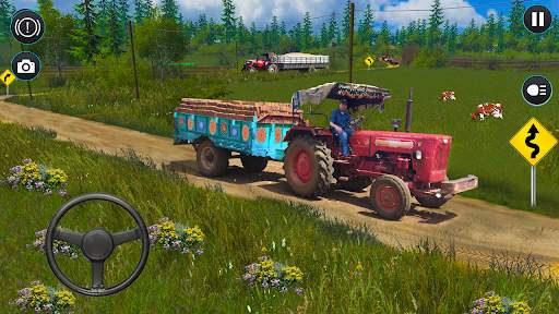 Heavy Cargo Tractor Trolley screenshot 4